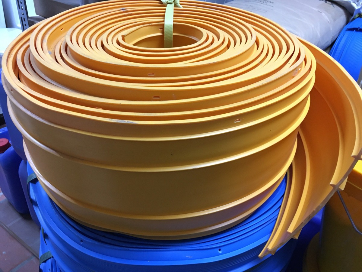 Băng cản nước PVC V200 - Màu vàng